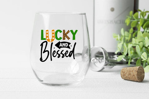 Lucky and blessed SVG Design SVG Designangry 