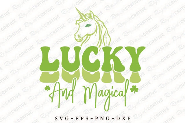 Lucky And Magical SVG Design SVG Regulrcrative 
