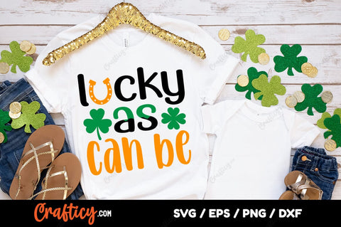 Lucky as can beb SVG Design SVG Designangry 