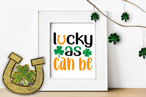 Lucky as can beb SVG Design SVG Designangry 