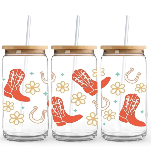 Lucky Boots 9.7 x 4.3 UV Wrap (Cup NOT Included) Physical DIY Craft Warehouse 