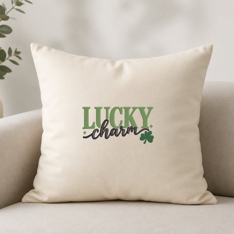 Lucky Charm Embroidery Design – Shamrock St Patrick’s Day Machine Embroidery File, Irish Clover Lucky Design Embroidery/Applique DESIGNS PatternFeed8 