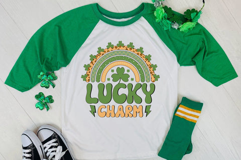 Lucky Charm | Retro St Patrick's Day Sublimation Sublimation CraftLabSVG 