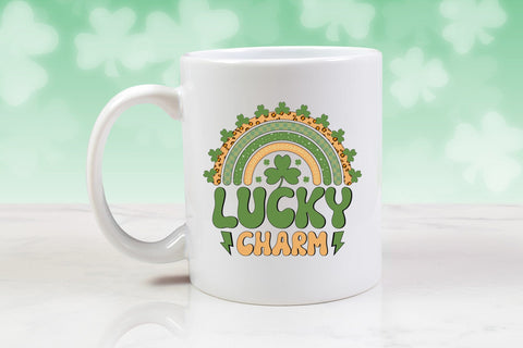 Lucky Charm | Retro St Patrick's Day Sublimation Sublimation CraftLabSVG 