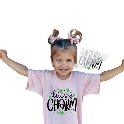 Lucky Charm St. Patrick's Day T Shirt Transfer Physical So Fontsy T-Shirt Iron-On Transfer Shop 6x6