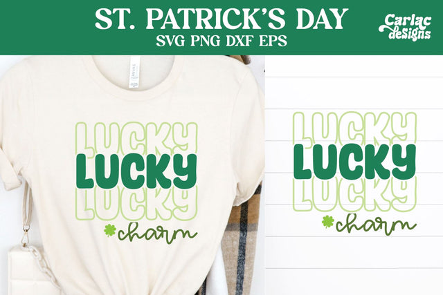 Lucky Charm SVG, St Patrick's Day SVG SVG Carla C Designs 