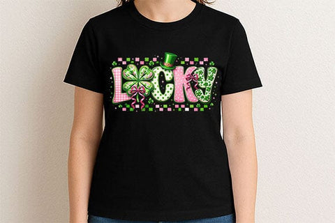 Lucky Clover LOVE PNG | St Patrick’s Day Sublimation Design SVG BillahCrafts 