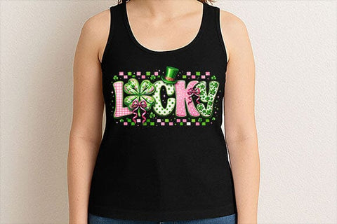 Lucky Clover LOVE PNG | St Patrick’s Day Sublimation Design SVG BillahCrafts 