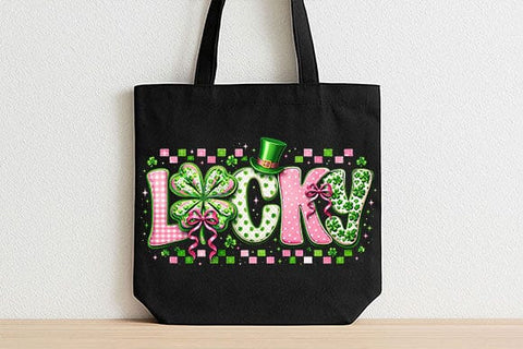 Lucky Clover LOVE PNG | St Patrick’s Day Sublimation Design SVG BillahCrafts 