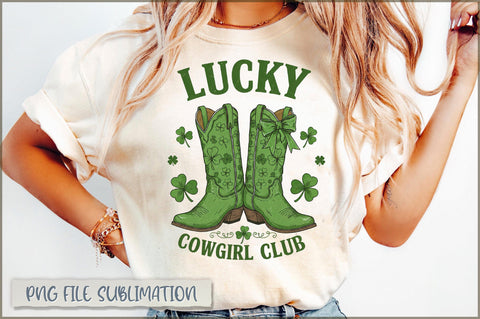 Lucky Cowgirl club Sublimation Sublimation Shetara Begum 