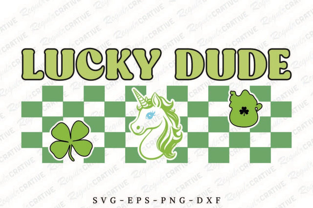 Lucky Dude SVG Design SVG Regulrcrative 