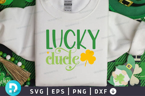 Lucky dude SVG Design SVG Regulrcrative 