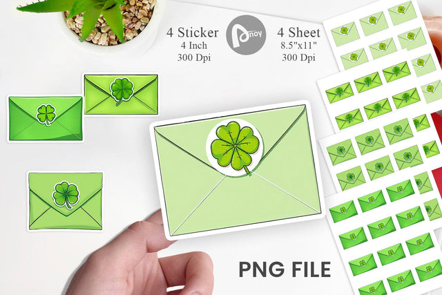 Lucky Envelope Sticker Sublimation artnoy 