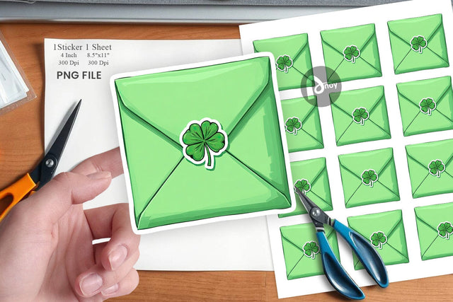 Lucky Envelope Sticker Sublimation artnoy 