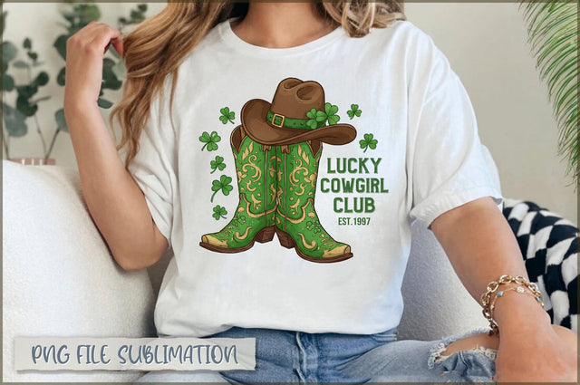 Lucky est.1997 Cowgirl club Sublimation Sublimation Shetara Begum 