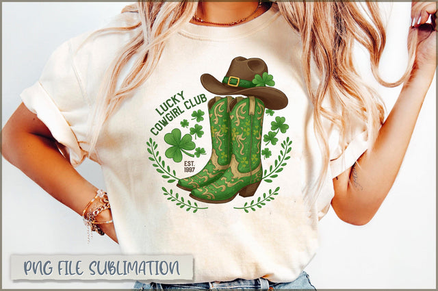 Lucky est.1997 Cowgirl club Sublimation Sublimation Shetara Begum 