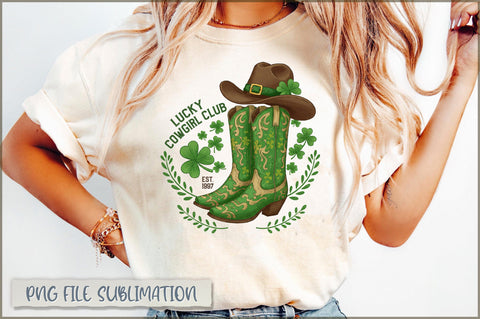 Lucky est.1997 Cowgirl club Sublimation Sublimation Shetara Begum 