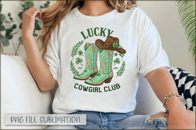 Lucky est.1997 Cowgirl club Sublimation Sublimation Shetara Begum 