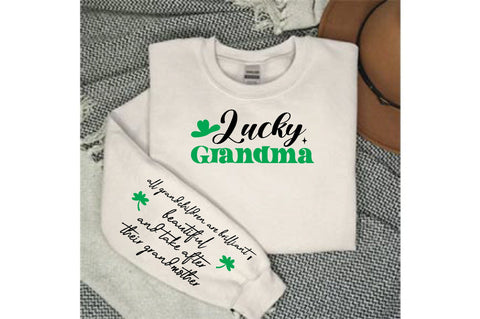 Lucky Grandma,Sleeve SVG Bundle,Sleeve svg, SVG Quotes SVG farhad farhad 