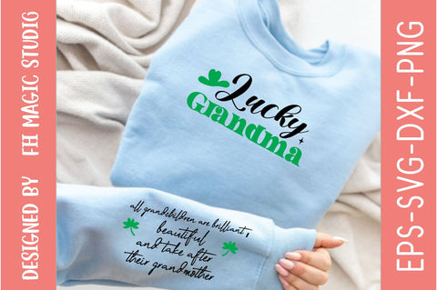 Lucky Grandma,Sleeve SVG Bundle,Sleeve svg, SVG Quotes SVG farhad farhad 