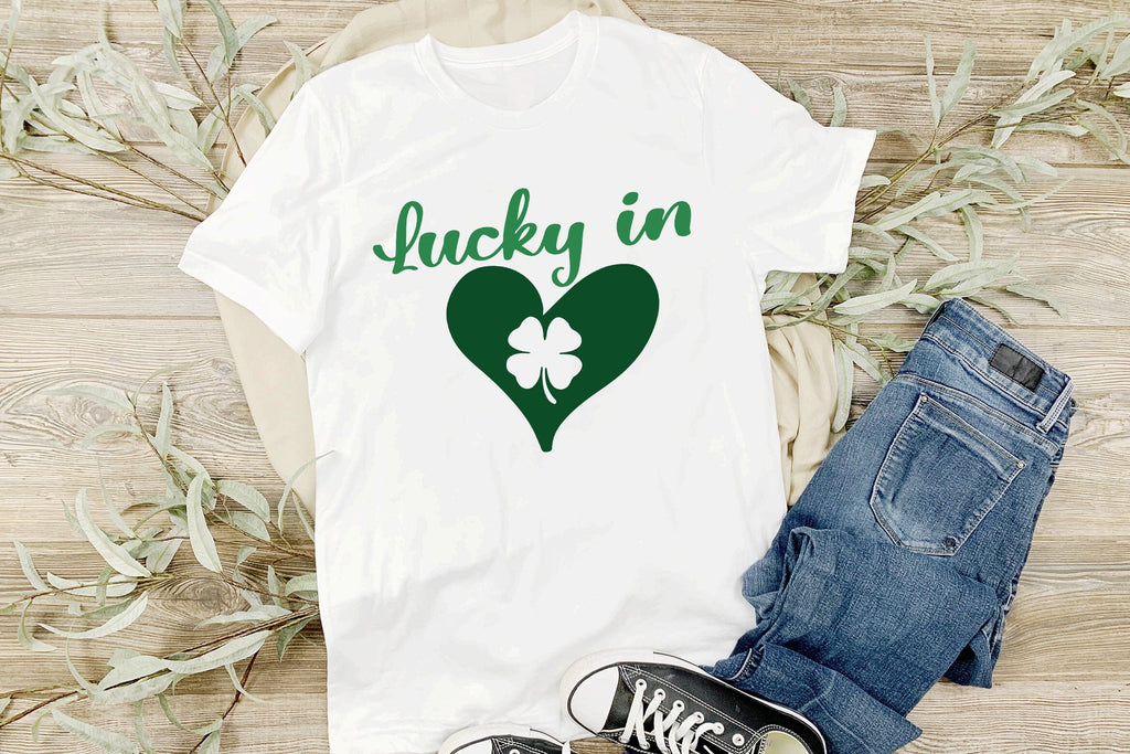 Lucky In Love SVG - So Fontsy