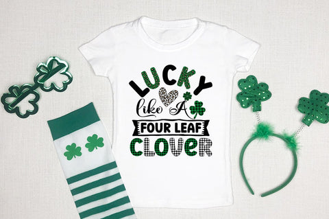 lucky like a four-leaf clover SVG Design SVG Designangry 