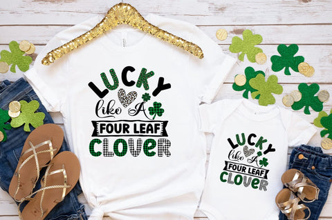 lucky like a four-leaf clover SVG Design SVG Designangry 
