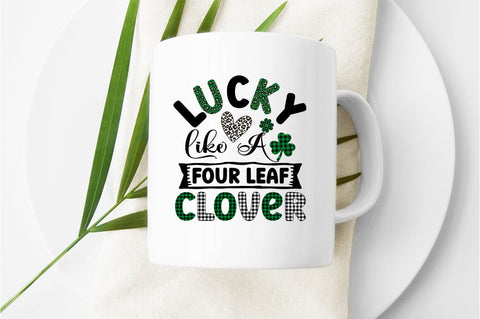 lucky like a four-leaf clover SVG Design SVG Designangry 