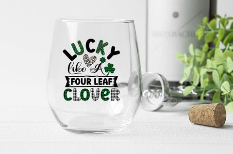 lucky like a four-leaf clover SVG Design SVG Designangry 
