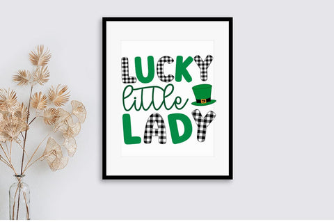 lucky little lady SVG Design SVG Designangry 