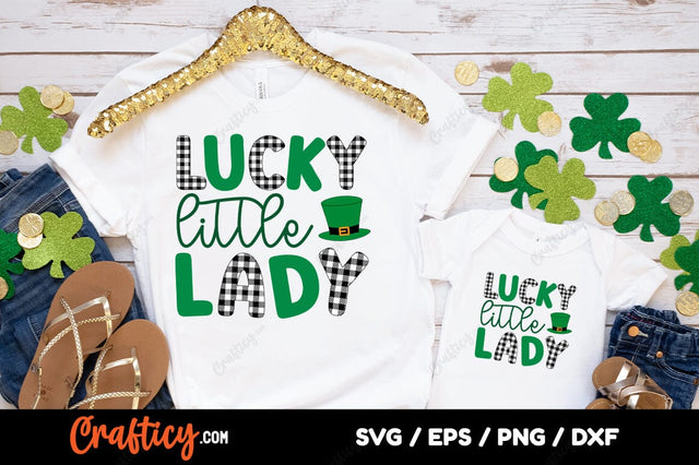 lucky little lady SVG Design SVG Designangry 