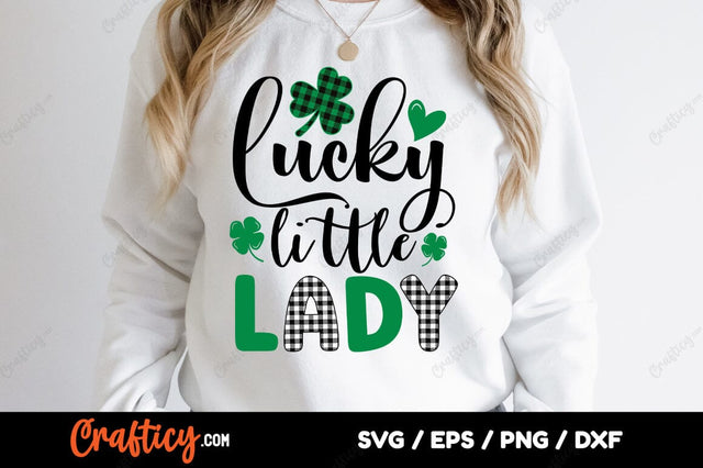 lucky little lady SVG Design SVG Designangry 