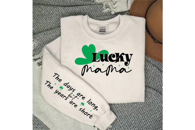 Lucky mama, Sleeve SVG Bundle, Sleeve svg, SVG Quotes SVG farhad farhad 
