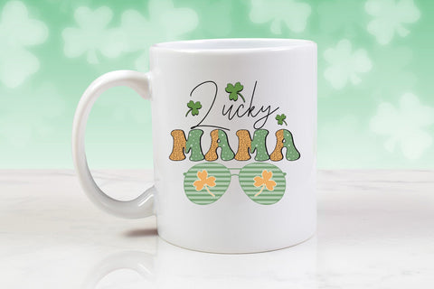 Lucky Mama, St Patrick's Day Sublimation Sublimation CraftLabSVG 