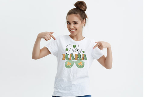 Lucky Mama, St Patrick's Day Sublimation Sublimation CraftLabSVG 