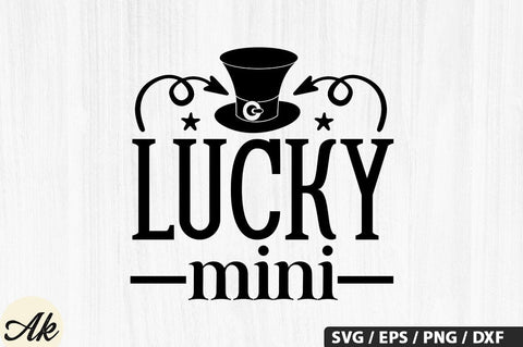 Lucky mini SVG Design SVG akazaddesign 
