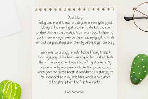 Lucky Notes Font Abo Daniel Studio 