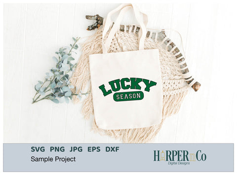 Lucky Season Laser SVG EPS Cut File SVG HarperNCo 