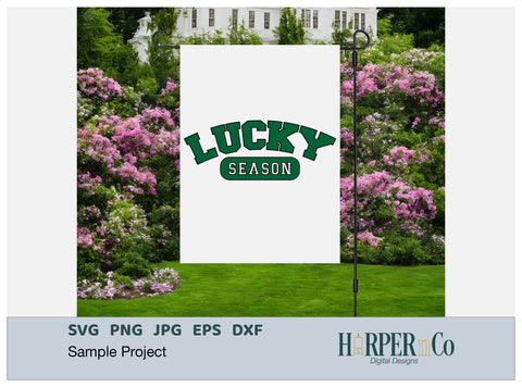 Lucky Season Laser SVG EPS Cut File SVG HarperNCo 