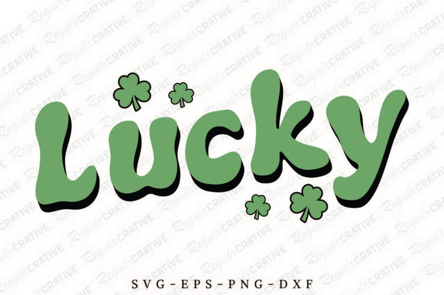 Lucky SVG Design SVG Regulrcrative 