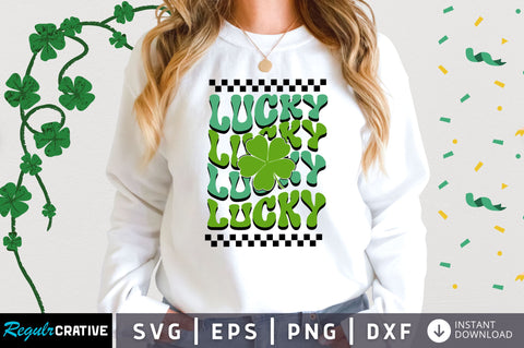 Lucky SVG Design SVG Regulrcrative 
