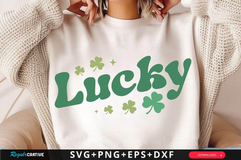 Lucky SVG Design SVG Regulrcrative 
