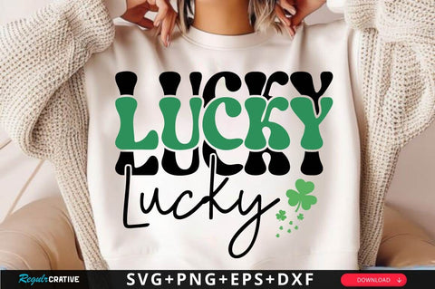 Lucky SVG Design SVG Regulrcrative 