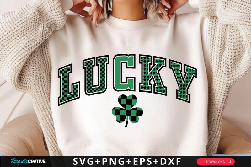 Lucky SVG Design SVG Regulrcrative 