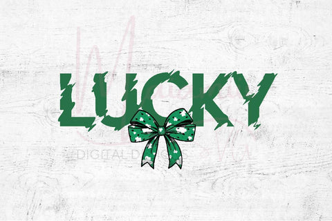 Lucky SVG | St Patrick’s Day Shirt Design | Lucky Quote Cut File | Clover Lucky Design for Cricut & Silhouette SVG MaiamiiiSVG 