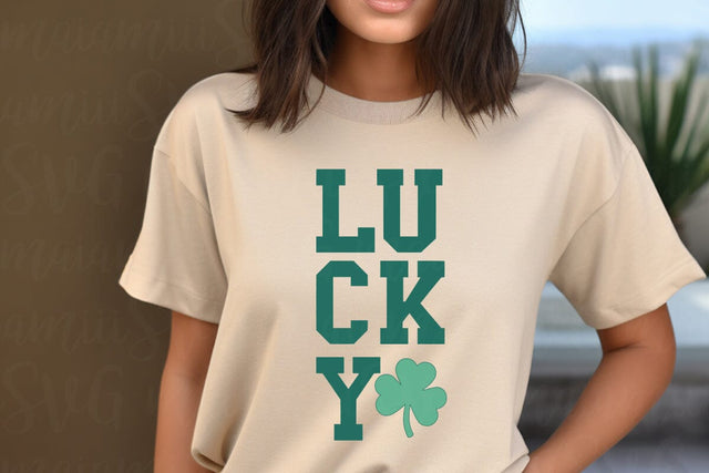 Lucky Svg, St Patricks Svg, Shamrock Svg SVG MaiamiiiSVG 