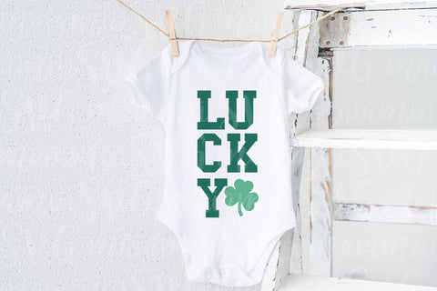 Lucky Svg, St Patricks Svg, Shamrock Svg SVG MaiamiiiSVG 