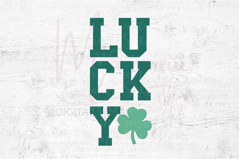 Lucky Svg, St Patricks Svg, Shamrock Svg SVG MaiamiiiSVG 
