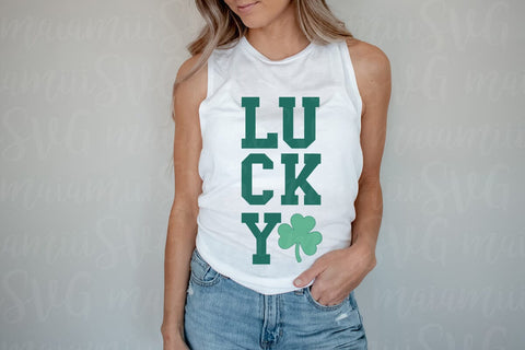 Lucky Svg, St Patricks Svg, Shamrock Svg SVG MaiamiiiSVG 
