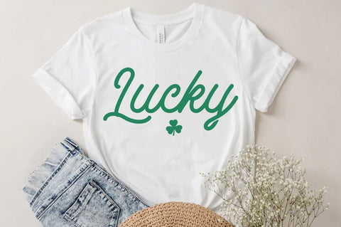 Lucky T-shirt, St.Patrick's Day Quote SVG FiveStarCrafting 